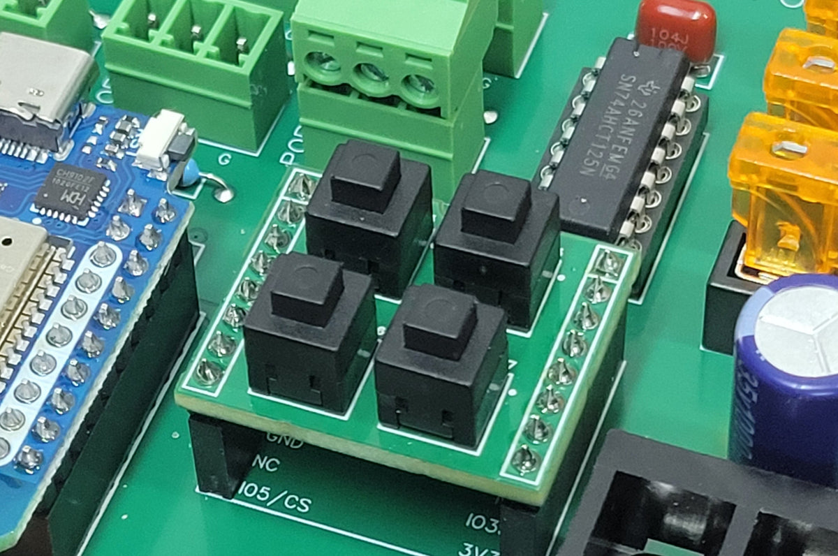 Four Button Module Arduino Specifications 4-Button Module – Midwest Coro