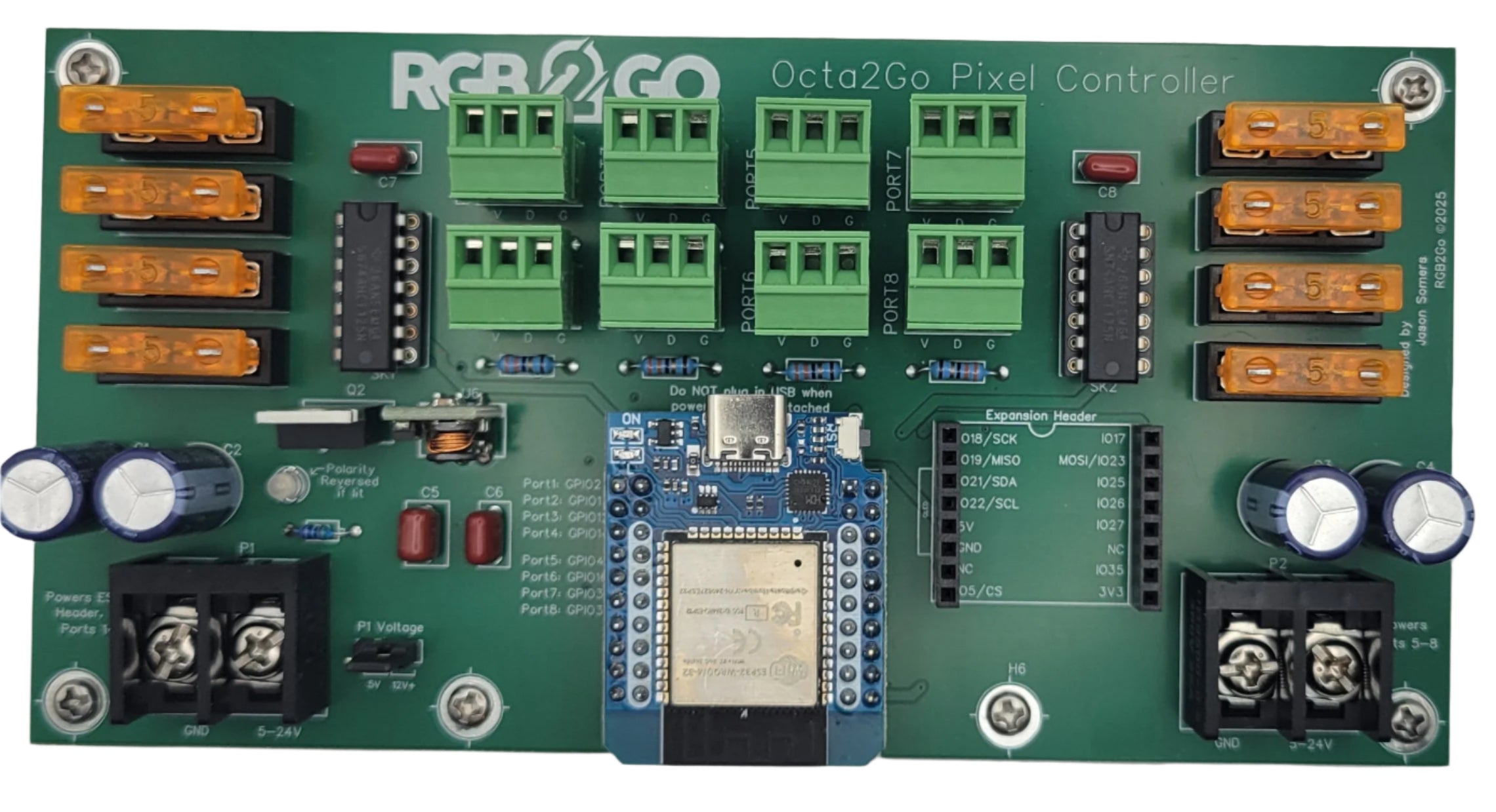 Octa2Go 8-Port Pixel Controller