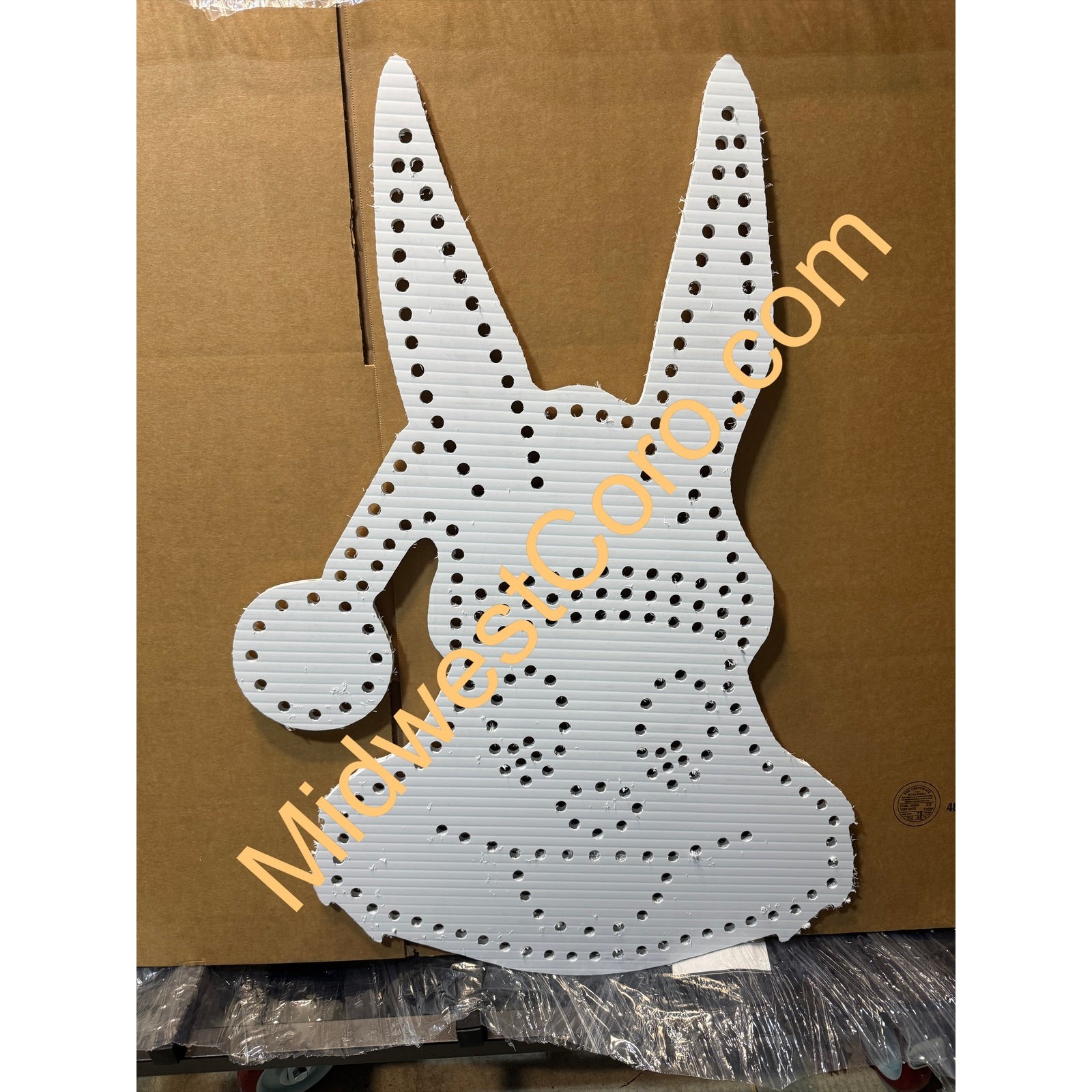 Bunny with Santa Hat