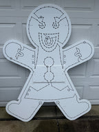 GIANT Gingerbread Woman 6'