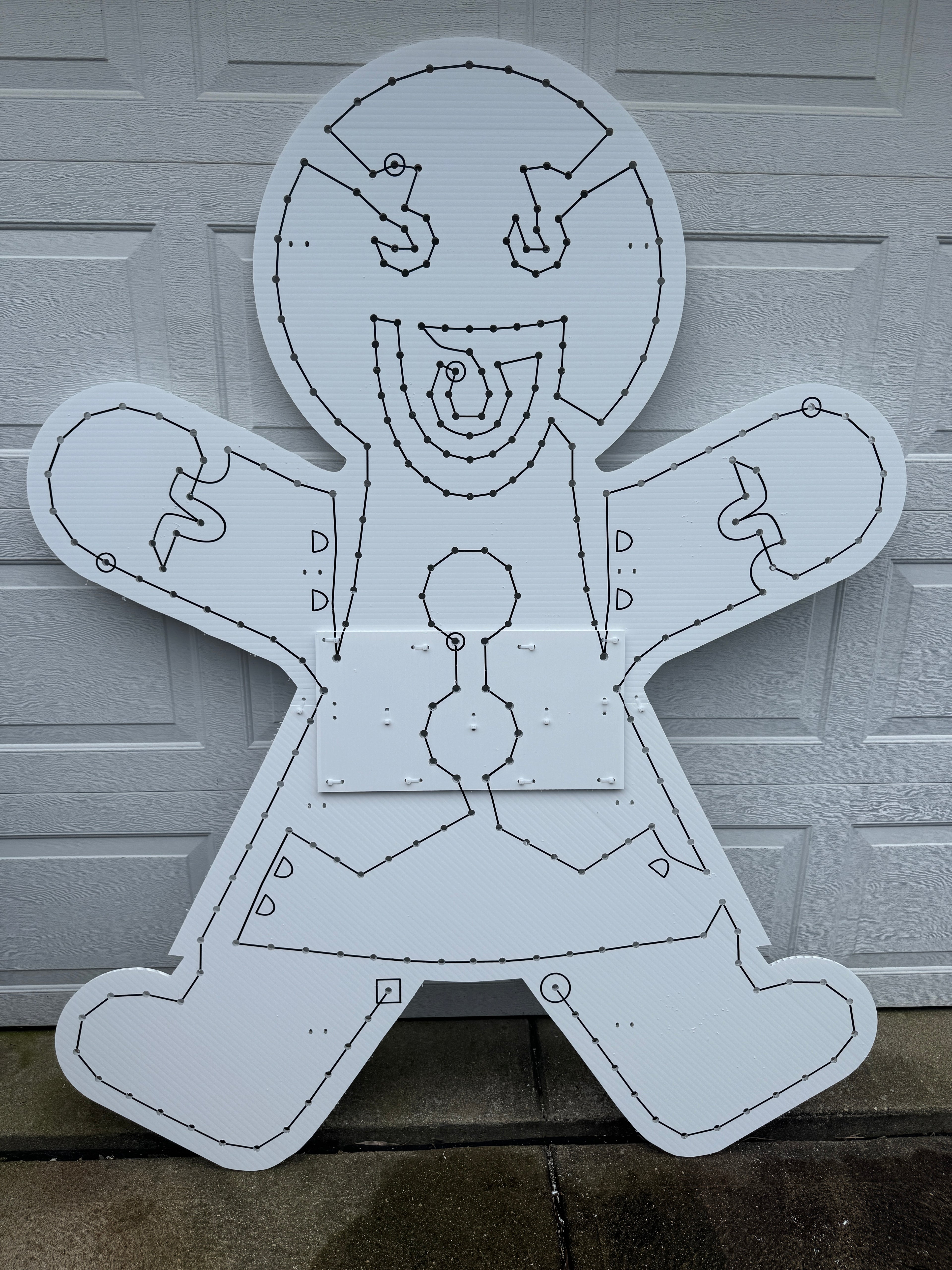 GIANT Gingerbread Woman 6'