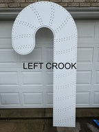 GIANT Striped Candy Cane (7.5')