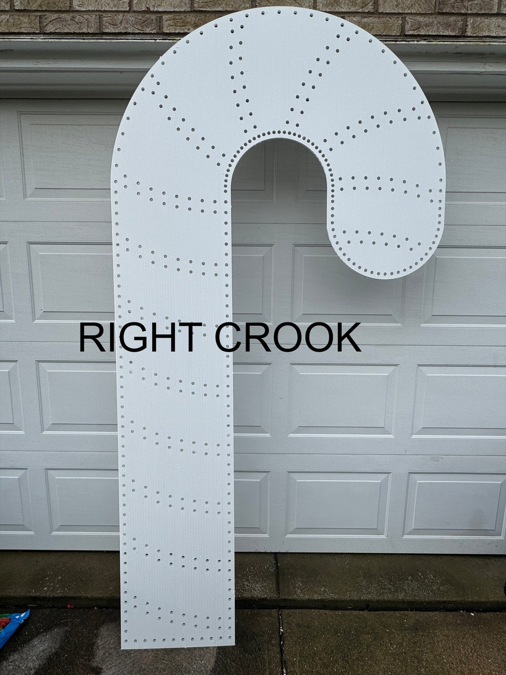 GIANT Striped Candy Cane (7.5')