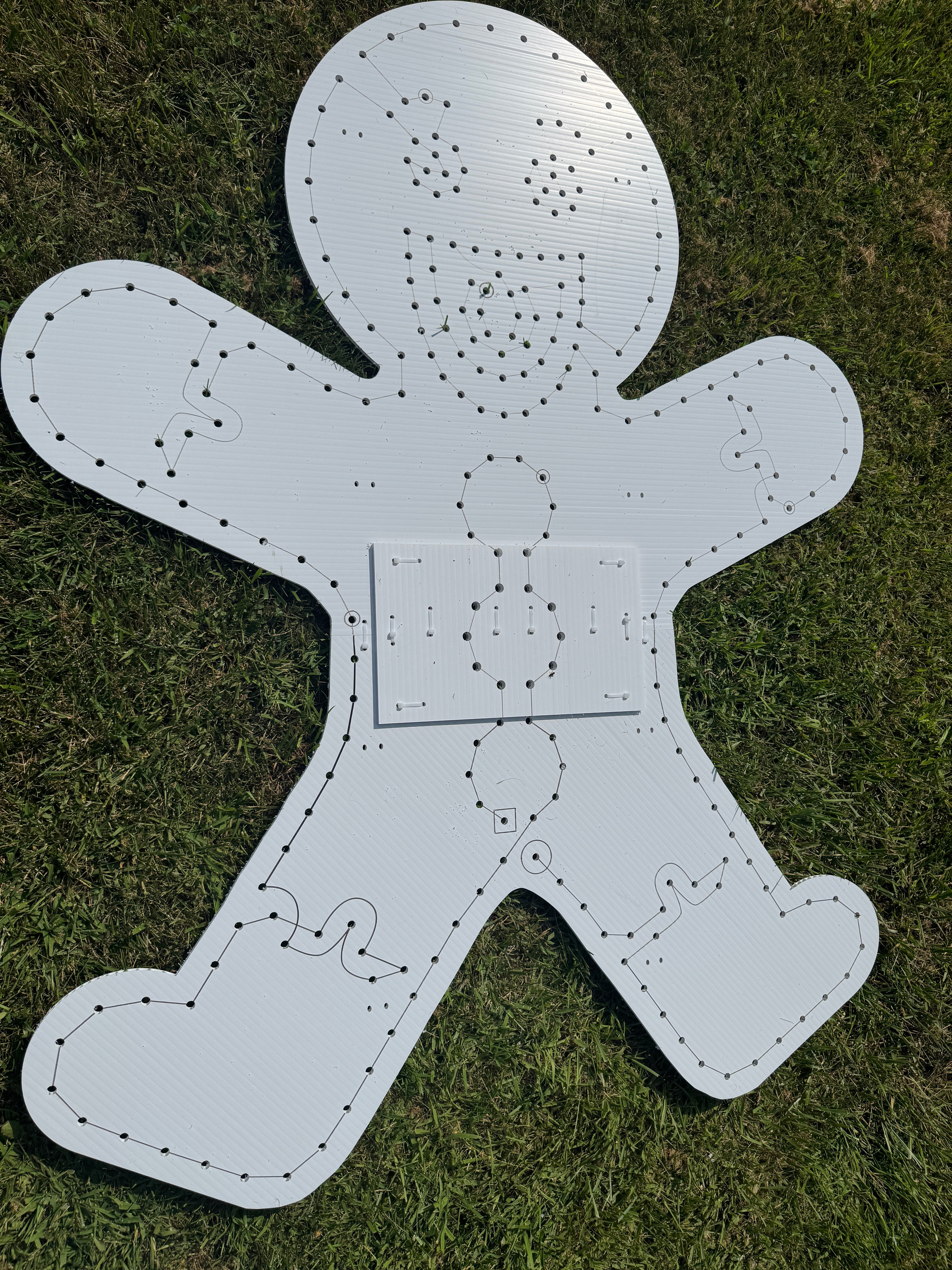 GIANT Gingerbread Man 6'