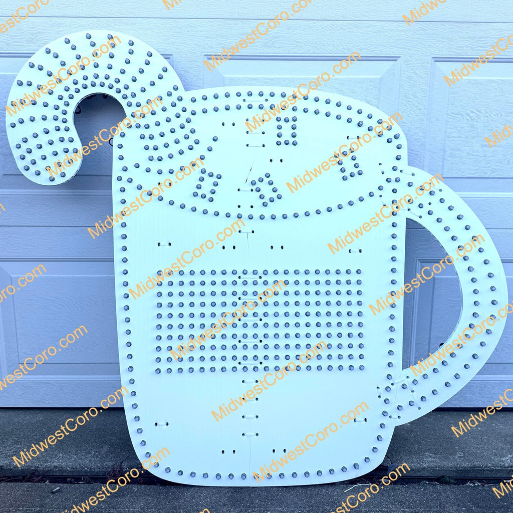 Hot Chocolate Cup (Gingerbread Man or Candy Cane)