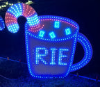Hot Chocolate Cup (Gingerbread Man or Candy Cane)
