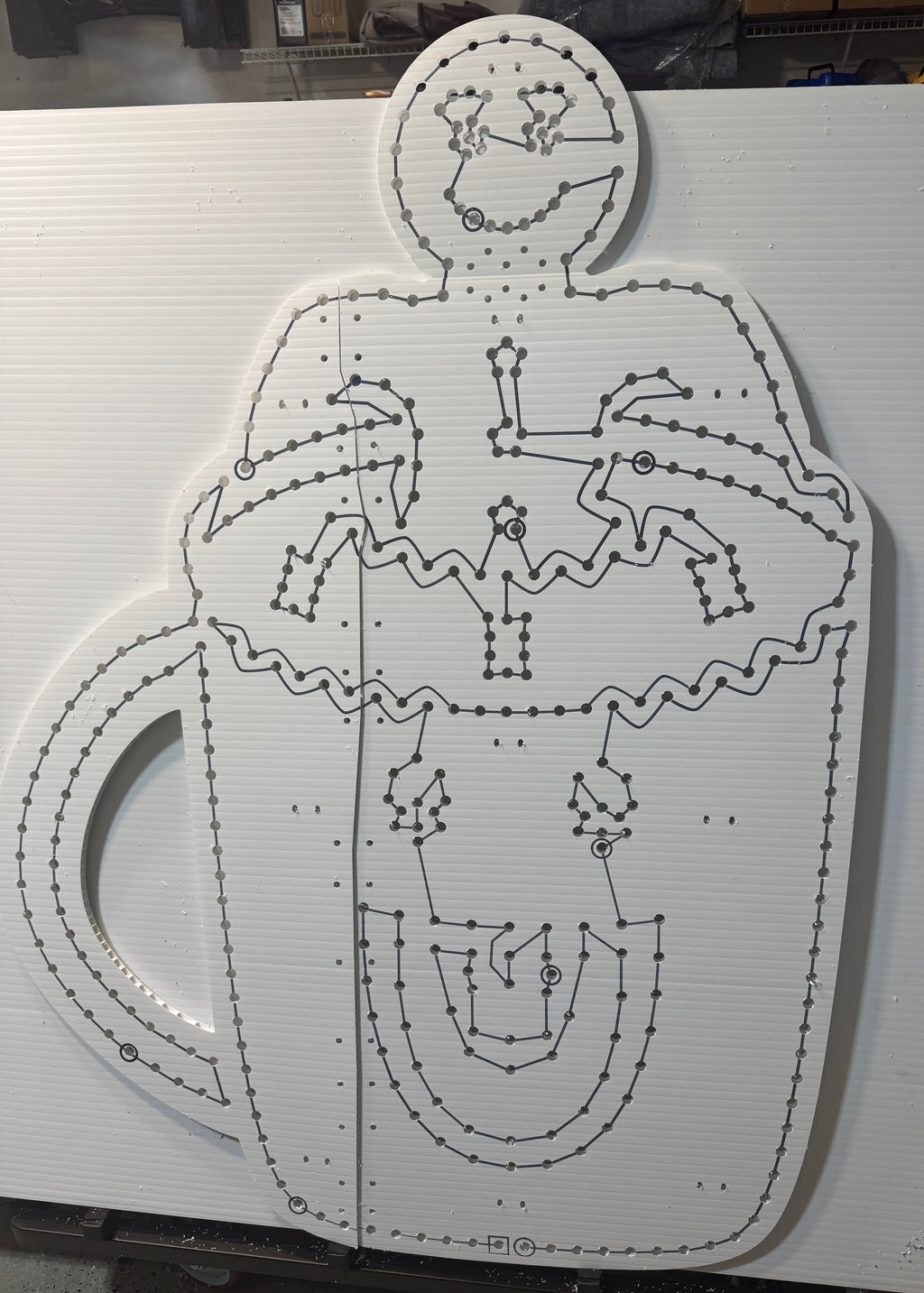 Hot Chocolate Cup - Gingerbread Man