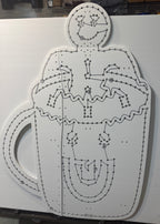 Hot Chocolate Cup - Gingerbread Man