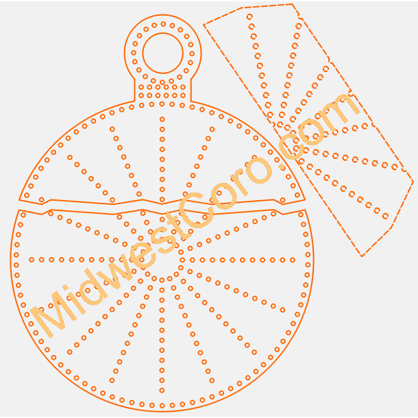 Ornament - Burst Out