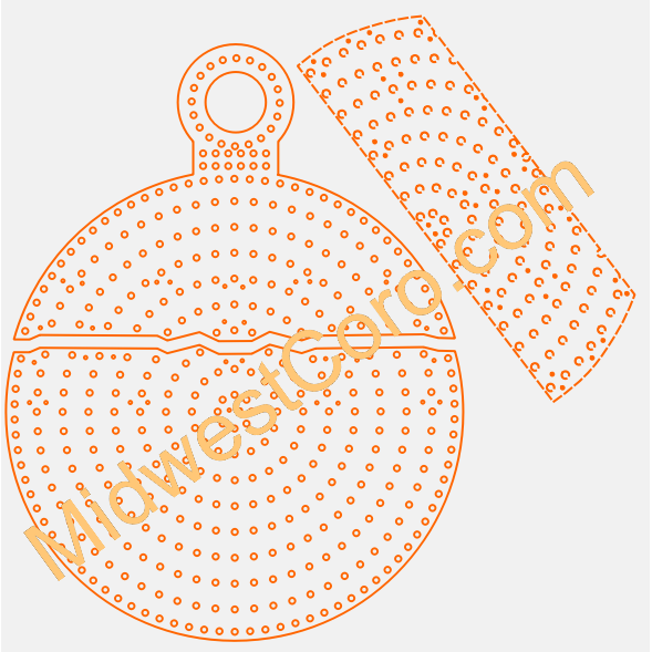 Ornament - Center Out Every Other