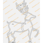 Reindeer Outline