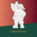 Santa Salutes by ProPixeler