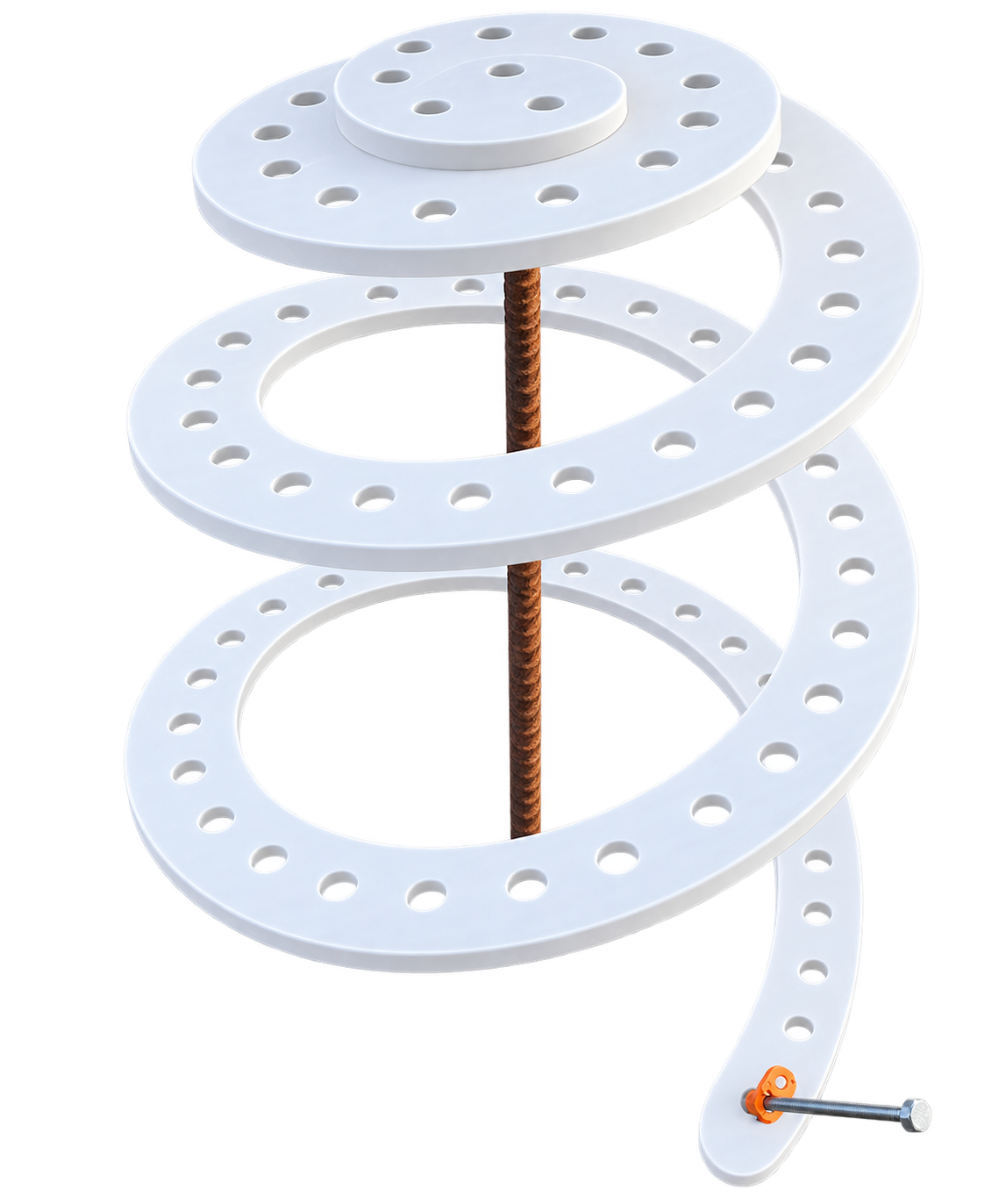 Spiral Tree - 100 Pixels