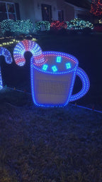 Hot Chocolate Cup (Gingerbread Man or Candy Cane)